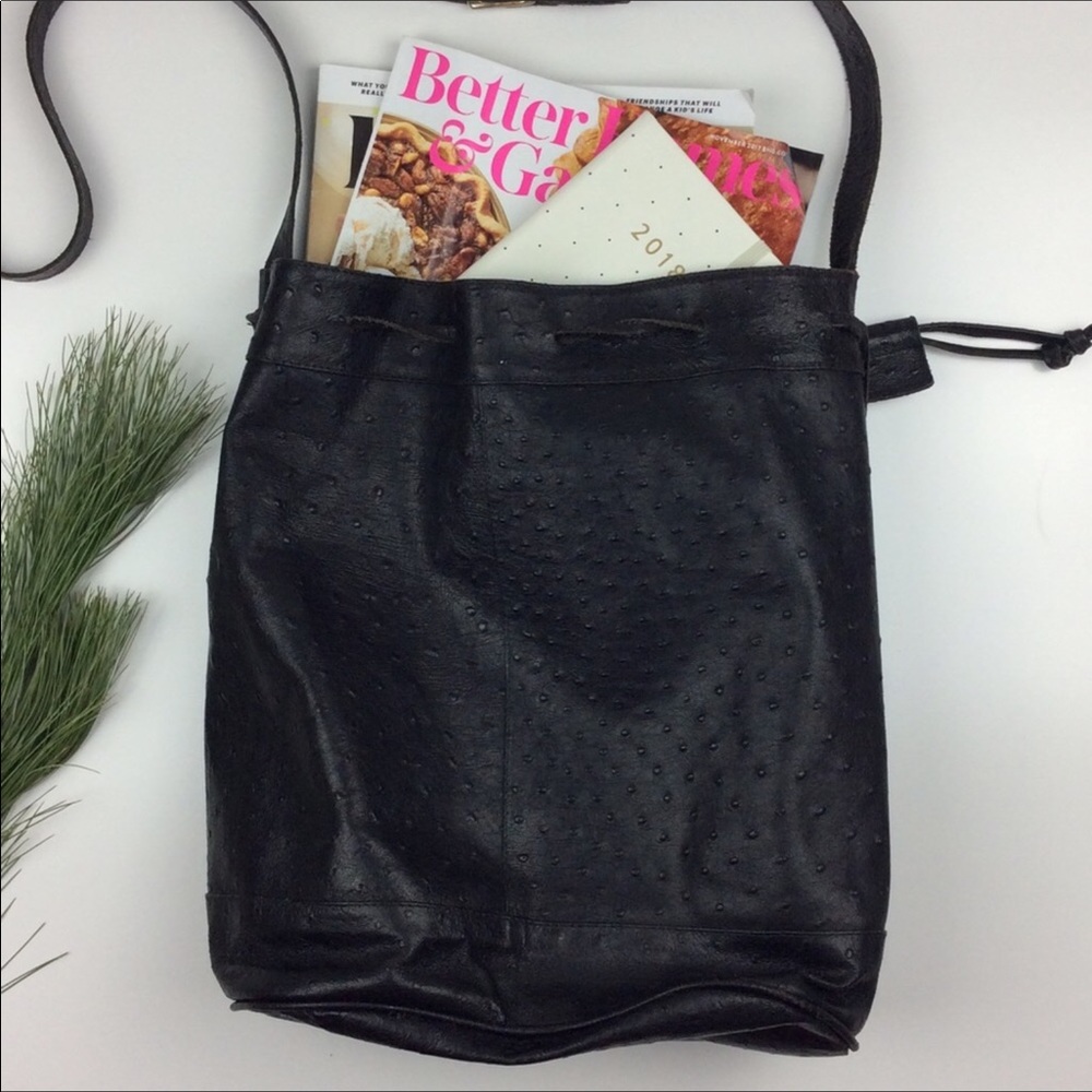 Vintage Genuine Leather Shoulder Bag